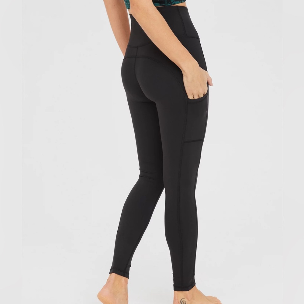 Aerie Pink Tie-Dye Leggings